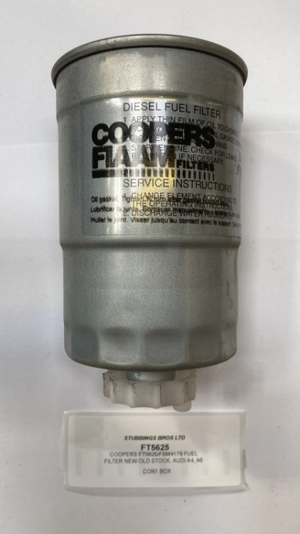 coopers-ft5625fsm4179-fuel-filter-new-old-stock-audi-a4-a6-8db54bc5-skoda-superb-i-vw-passat-3b33b33b53b6