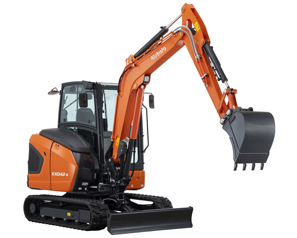 kubota-kx042-5-gl-cabin-rubber-tracks-fixed-undercarriage-long-arm